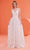 J'Adore Dresses J22051 - Sleeveless V-Neck Dress Special Occasion Dress 2 / Ivory