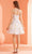 J'Adore Dresses J22076 - Lavender-Motif Short A-line Dress Cocktail Dresses