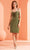 J'Adore Dresses J22085 - Cowl Neck Cocktail Column Dress Cocktail Dresses