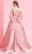 J'Adore - J16008 Strapless Mikado Gown with Oversized Bow Evening Dresses