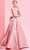 J'Adore - J16008 Strapless Mikado Gown with Oversized Bow Evening Dresses