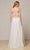 J'Adore - J18008 Lace Tulle V Neck A-line Gown Special Occasion Dress