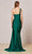 J'Adore - J18015 Asymmetric Neck Trumpet Dress Special Occasion Dress