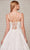 J'Adore - J18022 Floral Glitter Print A-Line Gown Prom Dresses