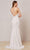 J'Adore - J18033 Spaghetti Strap Glitter High Slit Gown Special Occasion Dress