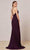 J'Adore - J18033 Spaghetti Strap Glitter High Slit Gown Special Occasion Dress