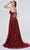 J'Adore - J19001 Glitter-Embellished Slit A-line Gown Special Occasion Dress