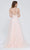 J'Adore - J20008 Plunging V-Neck Glitter Ballgown Special Occasion Dress