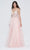 J'Adore - J20012 Sleeveless Embellished A-Line Dress Special Occasion Dress 2 / Rose