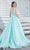 J'Adore - J20033 Floral Lace Applique A-Line Gown Special Occasion Dress