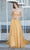 J'Adore - J20036 Beaded Sweetheart Gown with Slit Special Occasion Dress