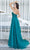 J'Adore - J20036 Beaded Sweetheart Gown with Slit Special Occasion Dress
