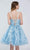 J'Adore - J20075 Floral Glittery A-line Dress Special Occasion Dress