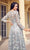 J'Adore - JM009 Floral Long Sleeves A-Line Dress Mother of the Bride Dresses