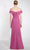 Janique 23004 - Pleated Sweetheart Evening Gown Special Occasion Dress