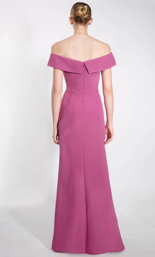 Janique 23004 - Pleated Sweetheart Evening Gown