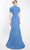 Janique 23009 - Scoop Neck Trumpet Formal Gown Special Occasion Dress