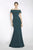Janique - 2933 Off Shoulder Glitter Mermaid Gown Evening Dresses