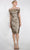 Janique 3044 - Metallic Cocktail Dress Special Occasion Dress