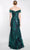Janique 92125 - Sequined Off Shoulder Evening Gown Special Occasion Dress