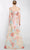 Janique 9621 - Floral Off Shoulder Evening Gown Special Occasion Dress