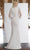 Janique BSH-001 - Long Sleeves Bateau Neck Formal Dress Special Occasion Dress