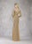 Janique - Crystal Embellished Caped Evening Gown W17010 CCSALE