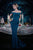 Janique - Off-Shoulder Wrap Style Trumpet Gown 16214 - 1 pc Teal In Size 14 Available CCSALE 14 / Teal