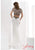 Jasz Couture - 5603 Dress in White and Gray Special Occasion Dress