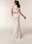Jasz Couture - 6205 High Neck Sheath Dress with Slit Special Occasion Dress