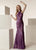 Jasz Couture - 6280 Illusion Concentric Lattice Sheath Gown Special Occasion Dress 000 / PRP