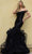 Jasz Couture - 7008 Off Shoulder Ruffle Mermaid Evening Gown Evening Dresses