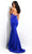Jasz Couture - 7300 Strapless Bateau Neckline Trumpet Dress Special Occasion Dress