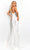 Jasz Couture - 7315 Strapless Satin Sheath Dress Special Occasion Dress