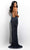 Jasz Couture - 7342 Shimmering High Slit Sheath Dress Special Occasion Dress