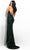 Jasz Couture - 7358 Sparkling Sequin Plunging V-Neckline Sheath Dress Special Occasion Dress