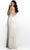 Jasz Couture - 7366 Embellished Sweetheart Neckline With High Slit Sheath Dress Special Occasion Dress