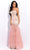 Jasz Couture - 7396 Embellished Strapless Sweetheart Trumpet Dress Special Occasion Dress 000 / Pink
