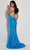 Jasz Couture 7409 - Plunging V-Neck Sleeveless Evening Dress Special Occasion Dress