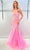 Jasz Couture 7411 - Sleeveless Sequin Prom Dress Special Occasion Dress 000 / Pink