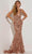 Jasz Couture 7414 - Embroidered Floral Evening Gown Special Occasion Dress
