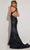 Jasz Couture 7417 - Sequin V-Neck Evening Dress Special Occasion Dress