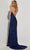 Jasz Couture 7431 - V-Neck Sequined Evening Gown Special Occasion Dress