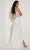 Jasz Couture 7433 - V-Neck Feather Skirt Dress Special Occasion Dress