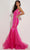 Jasz Couture 7443 - Sleeveless Mermaid Dress Special Occasion Dress 000 / Fuchsia
