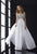 Jasz Couture Bedazzled Sweetheart Dress 5002 CCSALE 4 / White