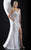 Jasz Couture - Bejeweled Sweetheart Dress 4109D Special Occasion Dress 00 / Wht Multi
