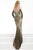 Jasz Couture - Rhinestone-accented Sheath Dress 5906 Special Occasion Dress