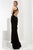 Jasz Couture - Ruffled Panel Jersey Gown  6036 Special Occasion Dress