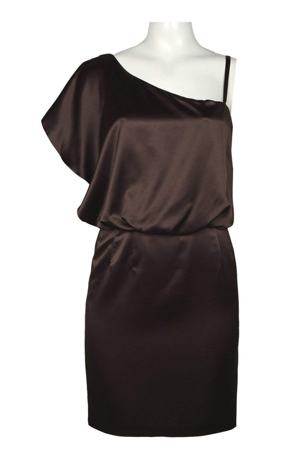 Jessica Simpson - JS1R3164 One Shoulder Flutter Sleeve Cocktail Dress Couture Candy Jessica Simpson - JS1R3164 One Shoulder Flutter Sleeve Cocktail Dress Couture Candy